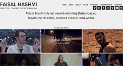 Desktop Screenshot of faisalhashmi.com