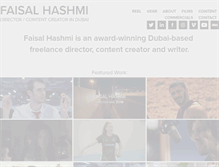 Tablet Screenshot of faisalhashmi.com